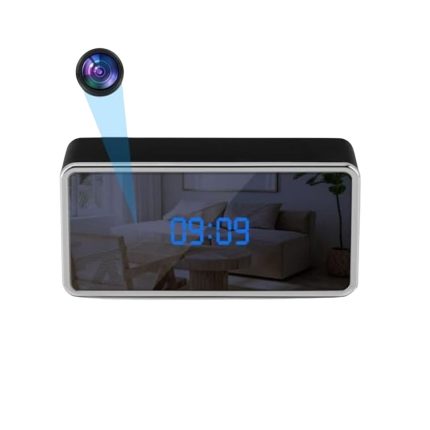 4K Clock Camera - Motion Alert, Night Vision, Hidden